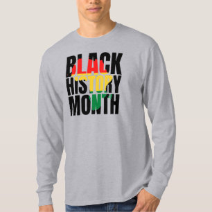 Camiseta T-Shirt do Mês da História Negra