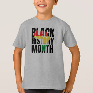 Camiseta T-Shirt do Mês da História Negra