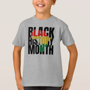 Camiseta T-Shirt do Mês da História Negra