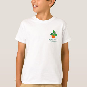 Camiseta T-Shirt do Mês Escolar de Fazenda para Crianças