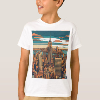 Camiseta T-shirt do miúdo,