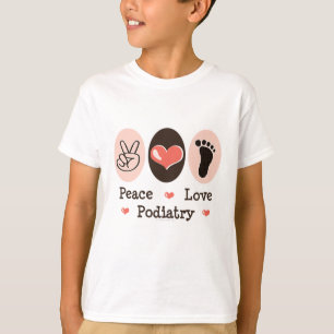 Camiseta T-shirt do miúdo do Podiatrist do Podiatry do amo