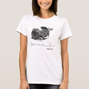 Camiseta T-shirt do MJ - melhor é fazer a música (branca)