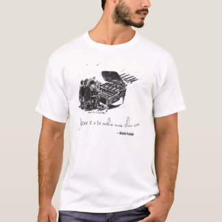 Camiseta T-shirt do MJ - melhor é fazer a música (branca)