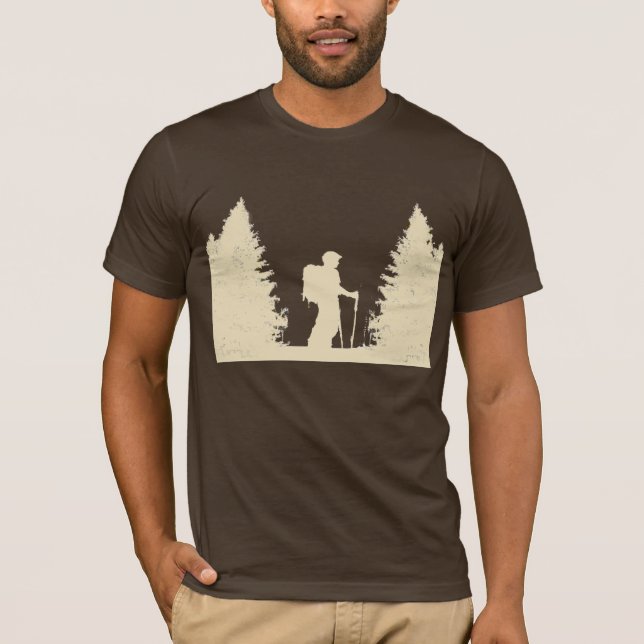 Camiseta T-shirt do mochileiro (Frente)