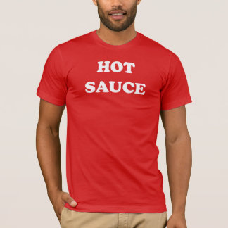 Camiseta T-shirt do molho picante dos homens