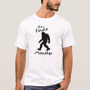 Camiseta T-shirt do monstro de Fouke