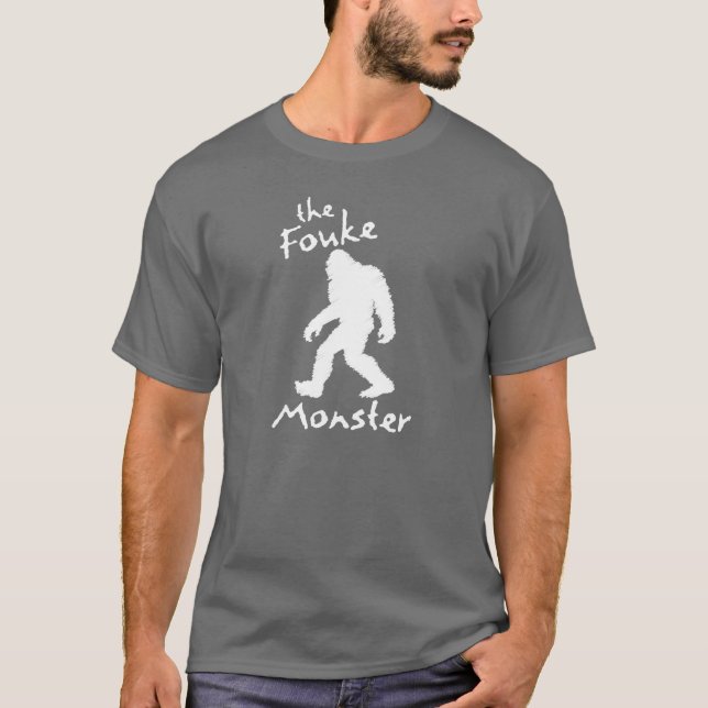 Camiseta T-shirt do monstro de Fouke (Frente)