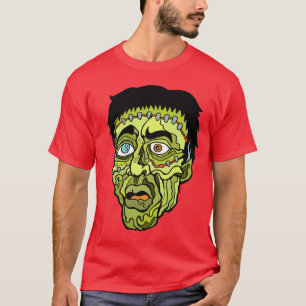 Camiseta T-shirt do monstro de Frankenstein