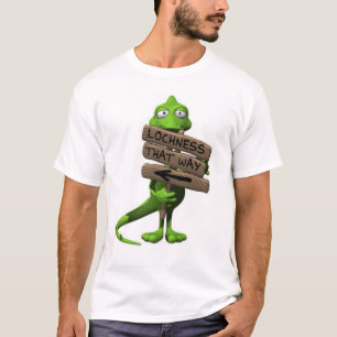 Camiseta T-shirt do monstro de Loch Ness