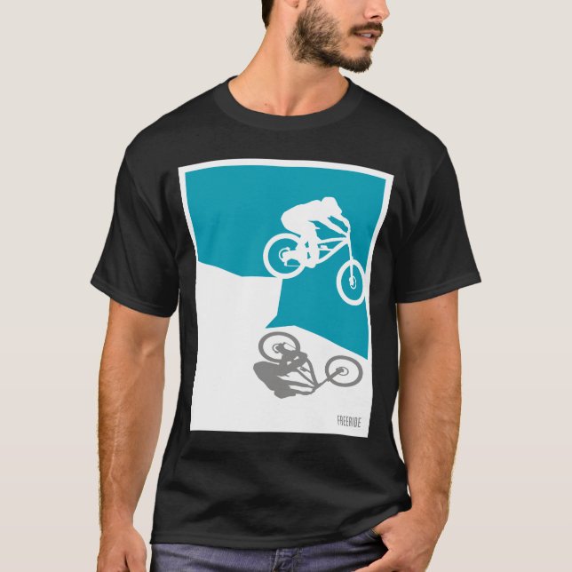 Camiseta T-shirt do Mountain bike (Frente)
