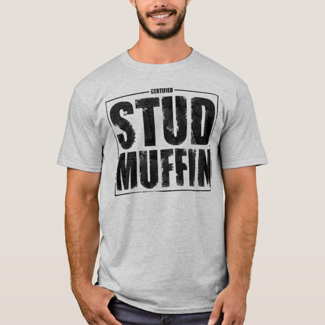 Camiseta T-shirt do muffin do parafuso prisioneiro (Frente)