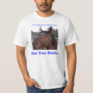 Camiseta T-shirt do Mustang-Espírito