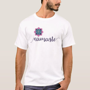 Camiseta t-shirt do namaste dos homens