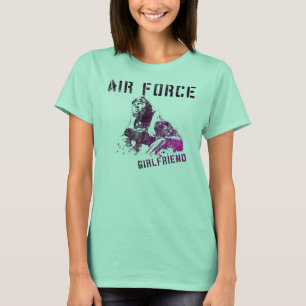 Camiseta T-shirt do namorada da força aérea