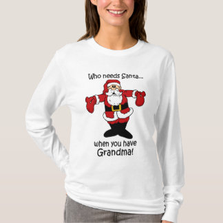 Camiseta T-shirt do Natal da avó