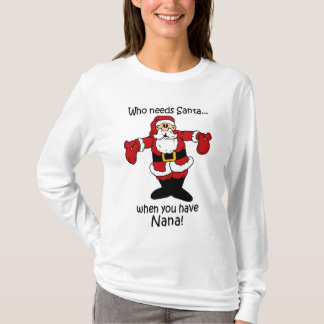 Camiseta T-shirt do Natal de Nana