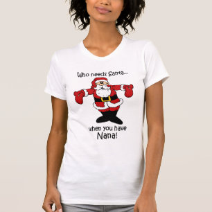 Camiseta T-shirt do Natal de Nana