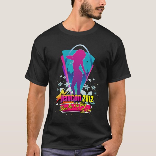 Camiseta T-shirt do oficial de JemCon 2012 (Frente)