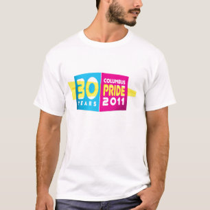 Camiseta T-shirt do oficial do orgulho 2011 de Columbo