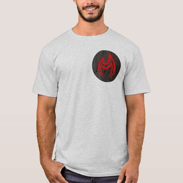 Camiseta T-shirt do OneTwo dos homens (Frente)