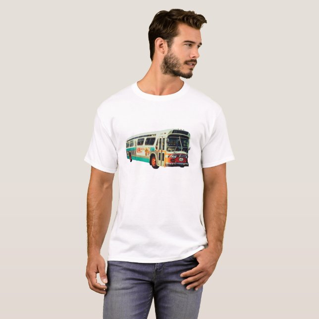 Camiseta T-shirt do ÔNIBUS do TRÂNSITO da C.A. da VELHA (Frente Completa)