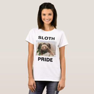 Camiseta T-shirt do orgulho da preguiça
