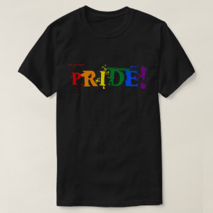 Camiseta T-shirt do orgulho do arco-íris de LGBT