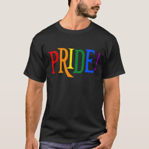 Camiseta T-shirt do orgulho do arco-íris de LGBT