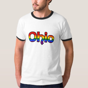 Camiseta T-shirt do orgulho do estado de Ohio