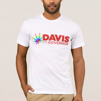 Camiseta T-shirt do orgulho gay de Davis