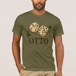 Camiseta T-shirt do OTTO Men, T-shirt do Design de Dice