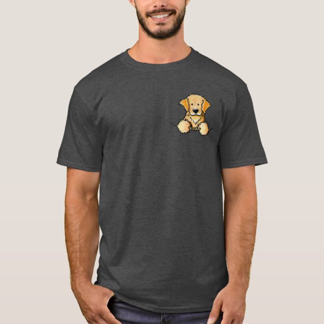 Camiseta T-Shirt do Ouro de bolso KiniArt (Frente)