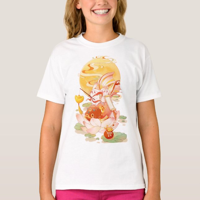 Camiseta T-Shirt do ouro Harmony Kid (Frente)