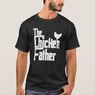 Camiseta T-shirt do padre de frango engraçada