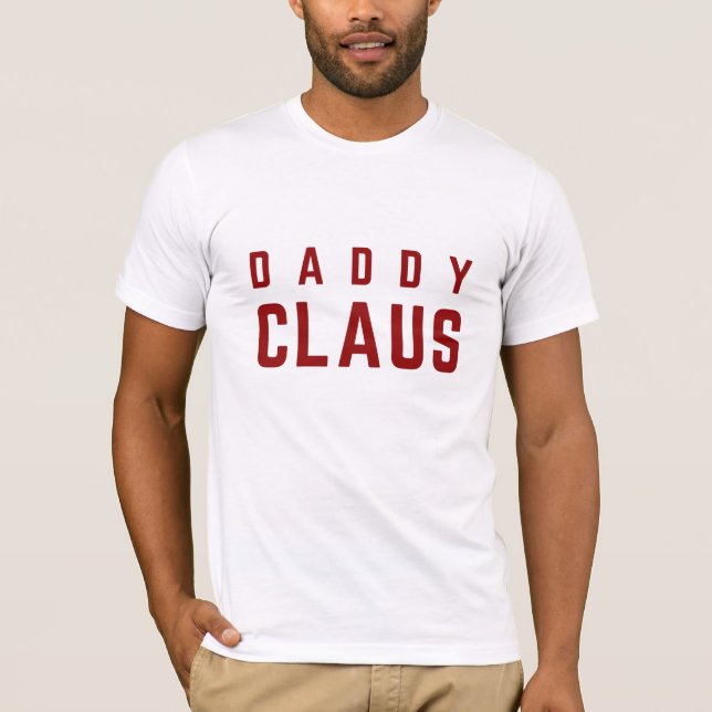 Camiseta T-shirt do Pai Claus (Frente)