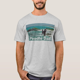 Camiseta T-shirt do pai da caniche