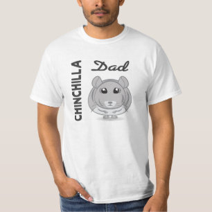 Camiseta T-shirt do pai da chinchila