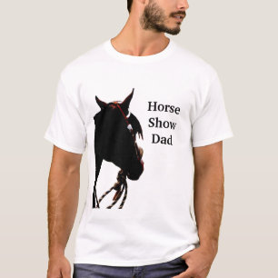 Camiseta T-shirt do pai da mostra do cavalo