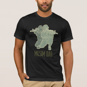 Camiseta T-shirt do pai de Milsim