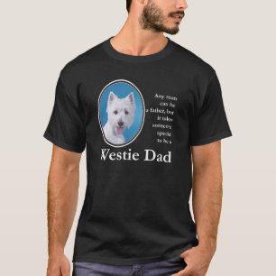 Camiseta T-shirt do pai de Westie