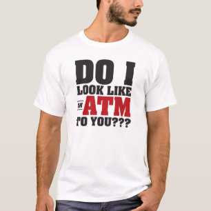 Camiseta T-shirt do pai do ATM