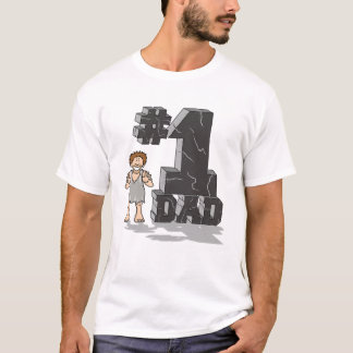 Camiseta T-shirt do pai do número 1