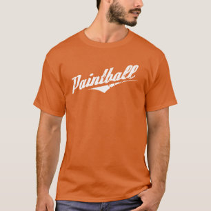 Camiseta T-shirt do Paintball do vintage