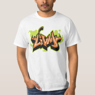 Camiseta T-shirt do Paintball dos grafites de Livan