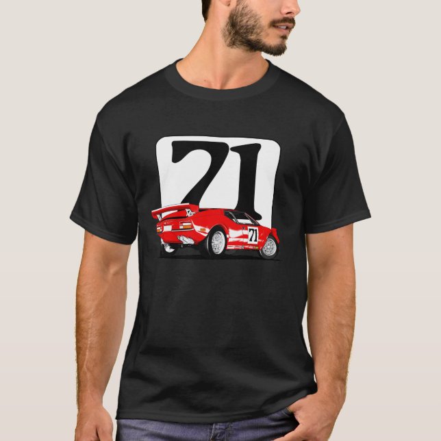 Camiseta T-shirt do pantera de Detomaso (Frente)