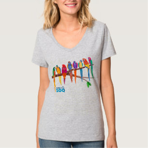 Camiseta T-shirt do papagaio
