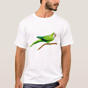 Camiseta T-shirt do papagaio do quacre