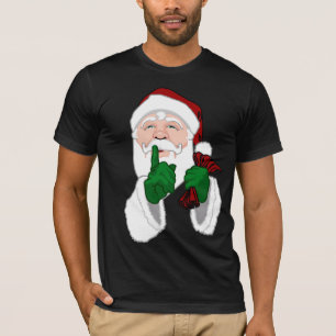 Camiseta T-shirt do papai noel dos homens do divertimento