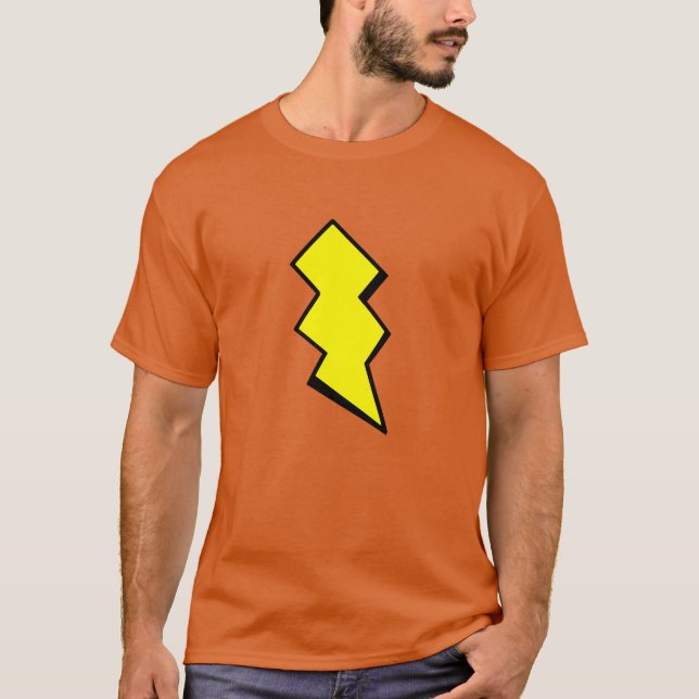 Camiseta T-shirt do parafuso do Skeeter Lighning dos homens (Frente)